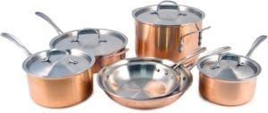 Calphalon T10 Tri-Ply Copper 10 Piece Set