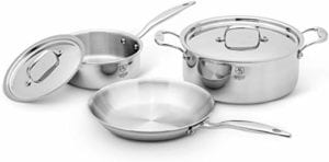 Heritage Steel 5 Piece Essentials Cookware Set