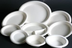 Plastic dishes