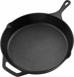 Utopia Kitchen Pre Seasoned Cast Iron Skillet