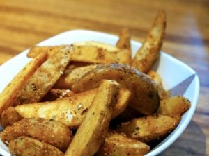 air fried potato