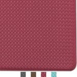 Color&Geometry Kitchen Rug Non Skid Waterproof Kitchen Mat