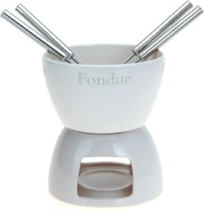 Excellent Ceramic Fondue Set