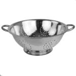 Home Basics Stainless Steel Deep Colander Strainer