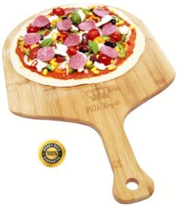 Pizza Royale Ethically Sourced Premium Natural Bamboo Pizza Peel