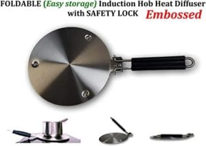 Foldable Embossed Induction Hob Heat Diffuser