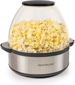 Nostalgia SP660SS 6-Quart Stirring Popcorn Popper
