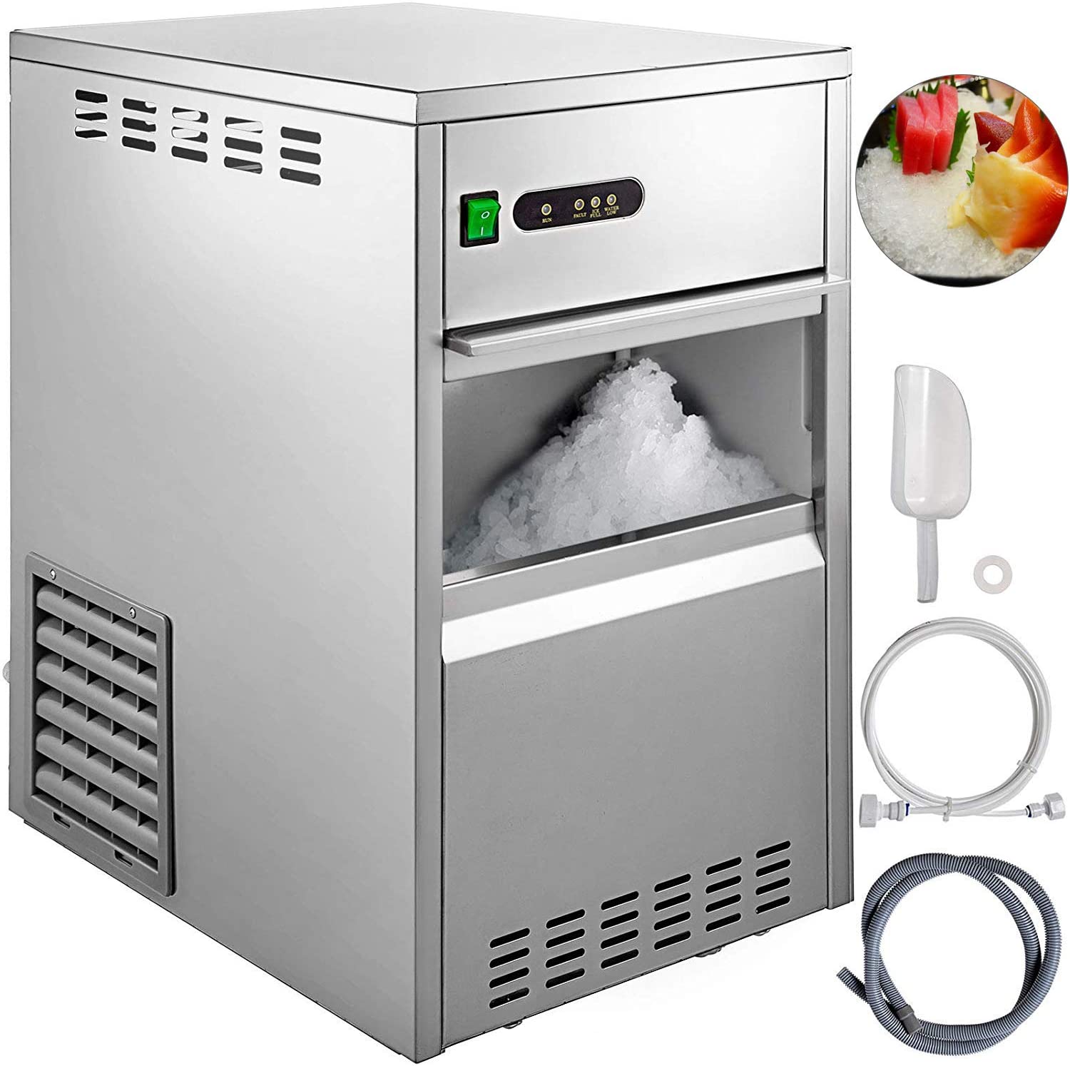 VBENLEM 55LBS 24H Snowflake Ice Maker