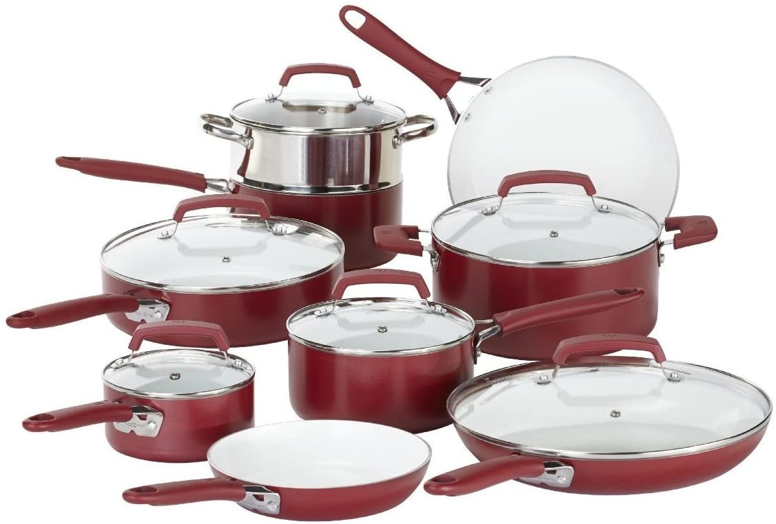 WearEver Ceramic Nonstick Cookware Set