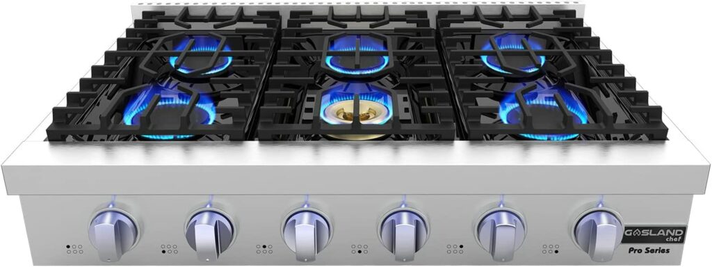 1. GASLAND Chef Professional Natural Gas Rangetop