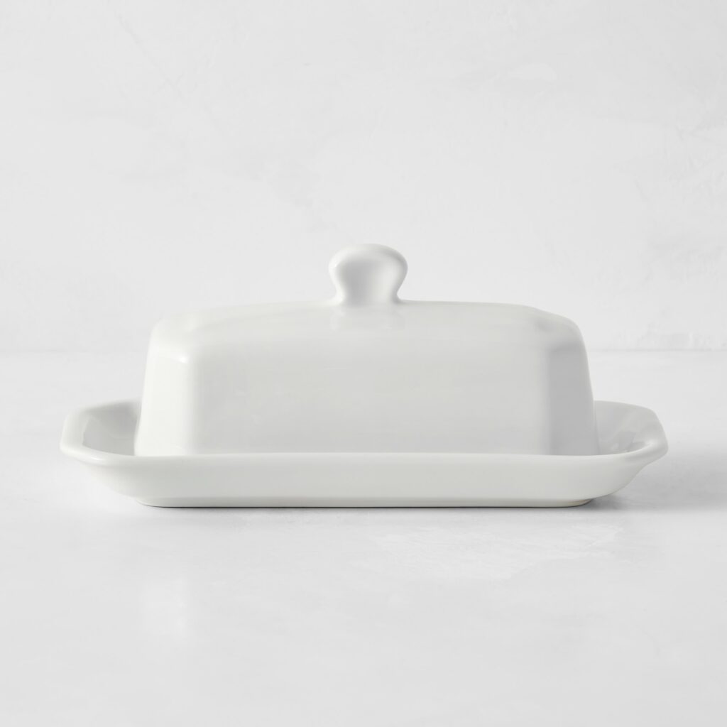 Pillivuyt Large Covered Butter Dish with Cover1